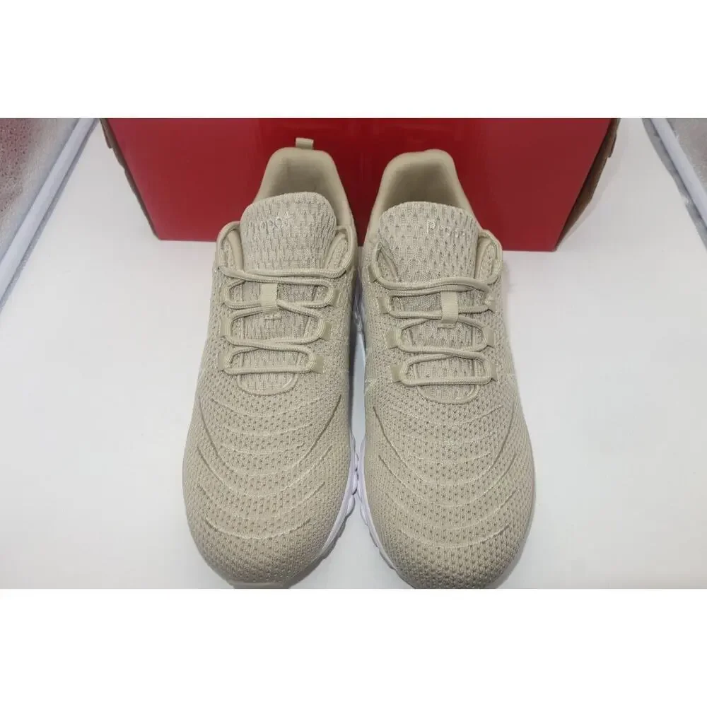 NEW Propet Tour Knit Sneakers Shoes Sand Tan Brown Women's 12 Narrow